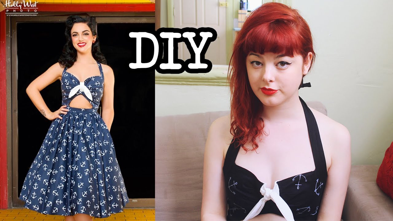 Best ideas about DIY Pinup Girl Costume
. Save or Pin DIY Sailor Pin Up Dress Make Thrift Buy 3 Now.