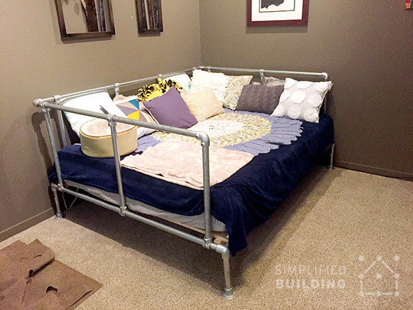 Best ideas about DIY Pipe Bed Frame
. Save or Pin 47 DIY Bed Frame Ideas Built with Pipe Now.