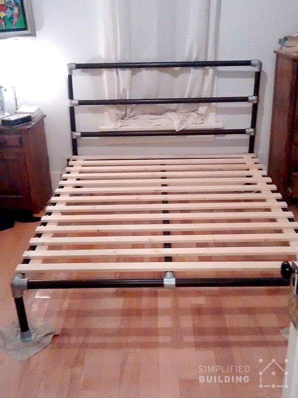 Best ideas about DIY Pipe Bed Frame
. Save or Pin 47 DIY Bed Frame Ideas Built with Pipe Now.
