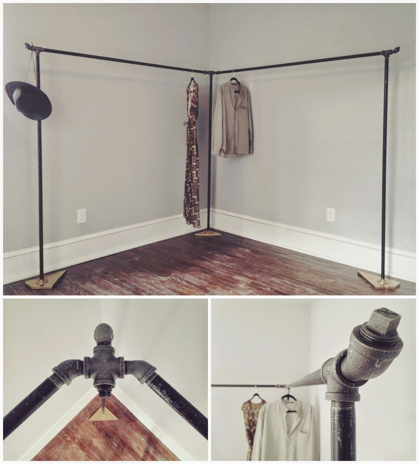 Best ideas about DIY Pipe Clothing Rack
. Save or Pin Awash with Wonder That Time We Built A Clothes Rack DIY Now.