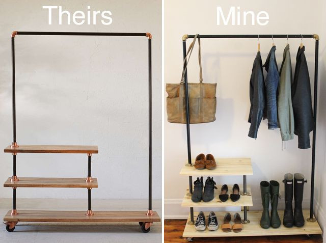 Best ideas about DIY Pipe Clothing Rack
. Save or Pin Best 25 Clothing racks ideas on Pinterest Now.