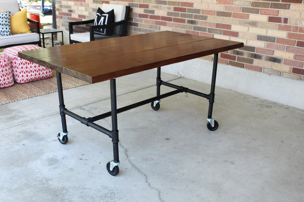 Best ideas about DIY Pipe Desk
. Save or Pin DIY Plumbing Pipe Table Tutorial Now.