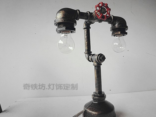 Best ideas about DIY Pipe Lamp
. Save or Pin 16 Functional DIY Pipe Lamp Design Ideas Now.