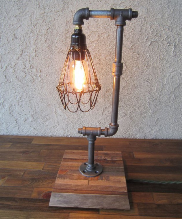 Best ideas about DIY Pipe Lamp
. Save or Pin 16 Sculptural Industrial DIY Pipe Lamp Design Ideas Able Now.