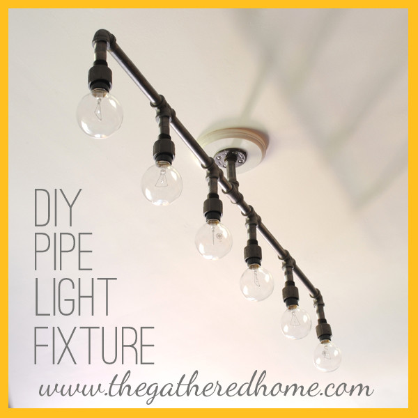 Best ideas about DIY Pipe Light Fixture
. Save or Pin 28 Brilliant DIY Lighting Ideas YOU CAN TOTALLY DO Now.