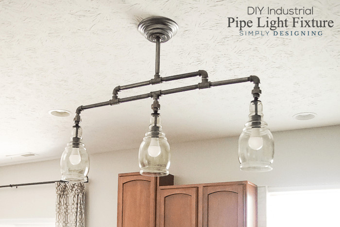 Best ideas about DIY Pipe Lights
. Save or Pin DIY Industrial Pipe Light Fixture Now.