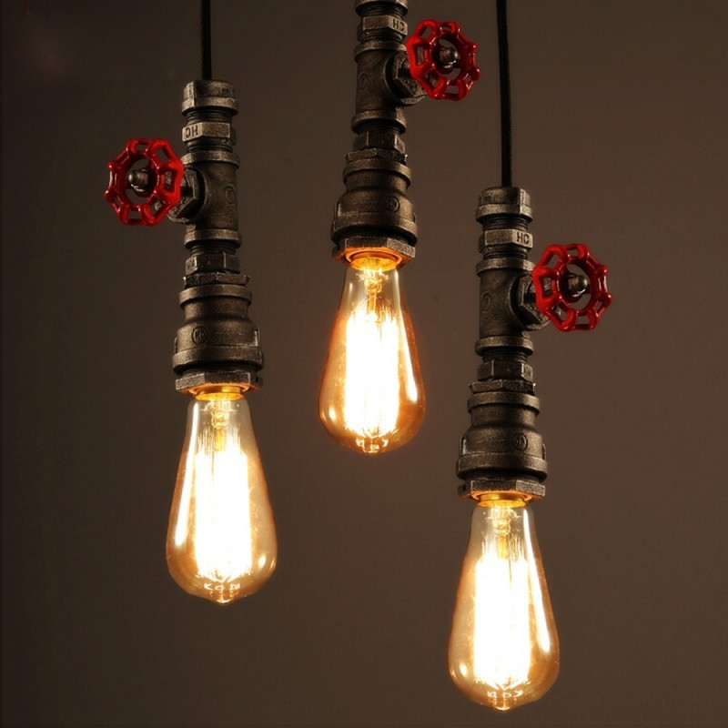 Best ideas about DIY Pipe Lights
. Save or Pin Vintage Lamp Retro Suspension Luminaire Industrial DIY Now.