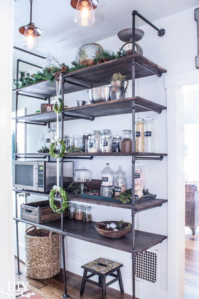 Best ideas about DIY Pipe Shelves
. Save or Pin Tips for Making a DIY Industrial Pipe Shelving Unit DIY Now.