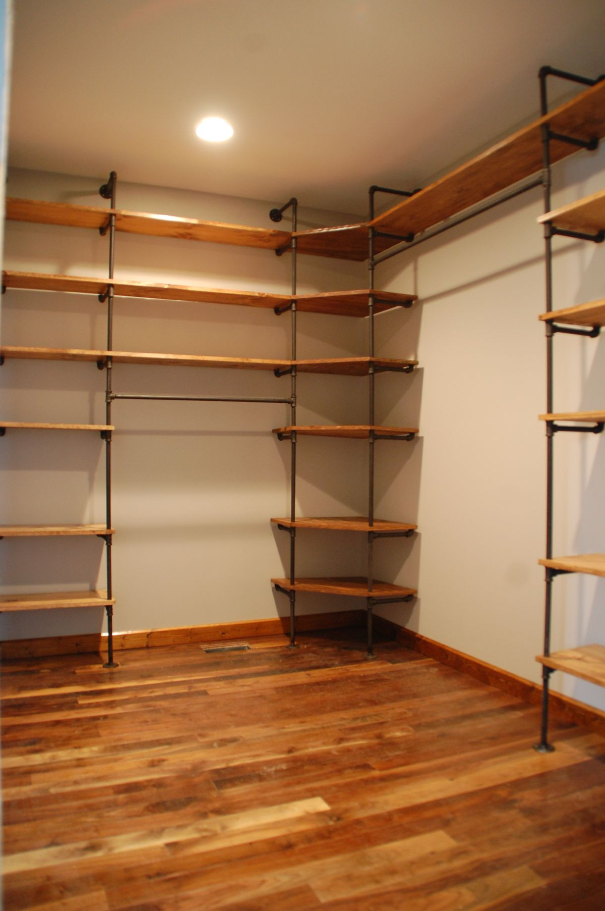 Best ideas about DIY Pipe Shelves
. Save or Pin How To Customize A Closet For Improved Storage Capacity Now.