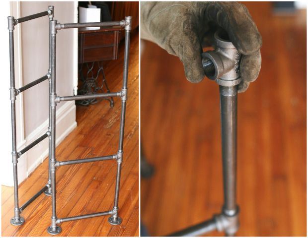 Best ideas about DIY Pipe Shelves Freestanding
. Save or Pin Best 25 Free standing shelves ideas on Pinterest Now.