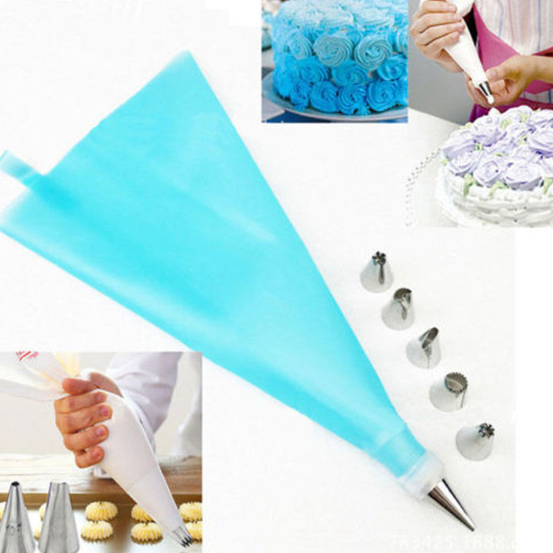 Best ideas about DIY Piping Bag
. Save or Pin DIY Silicone Icing Piping Cream Pastry Bag 6 Nozzle Set Now.