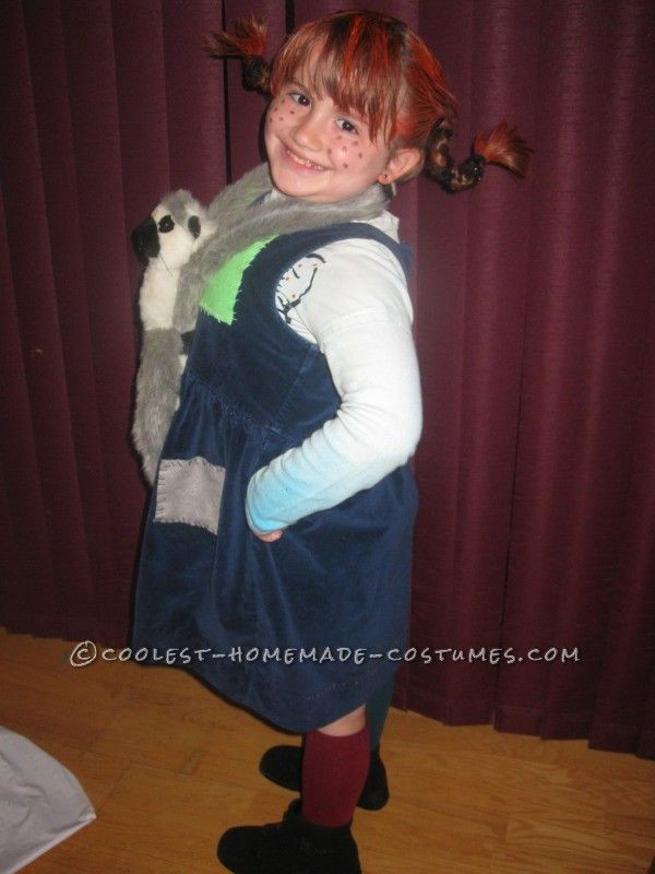 Best ideas about DIY Pippi Longstocking Costume
. Save or Pin Coolest Pippi Longstockings and Mr Nilsson Costume Now.