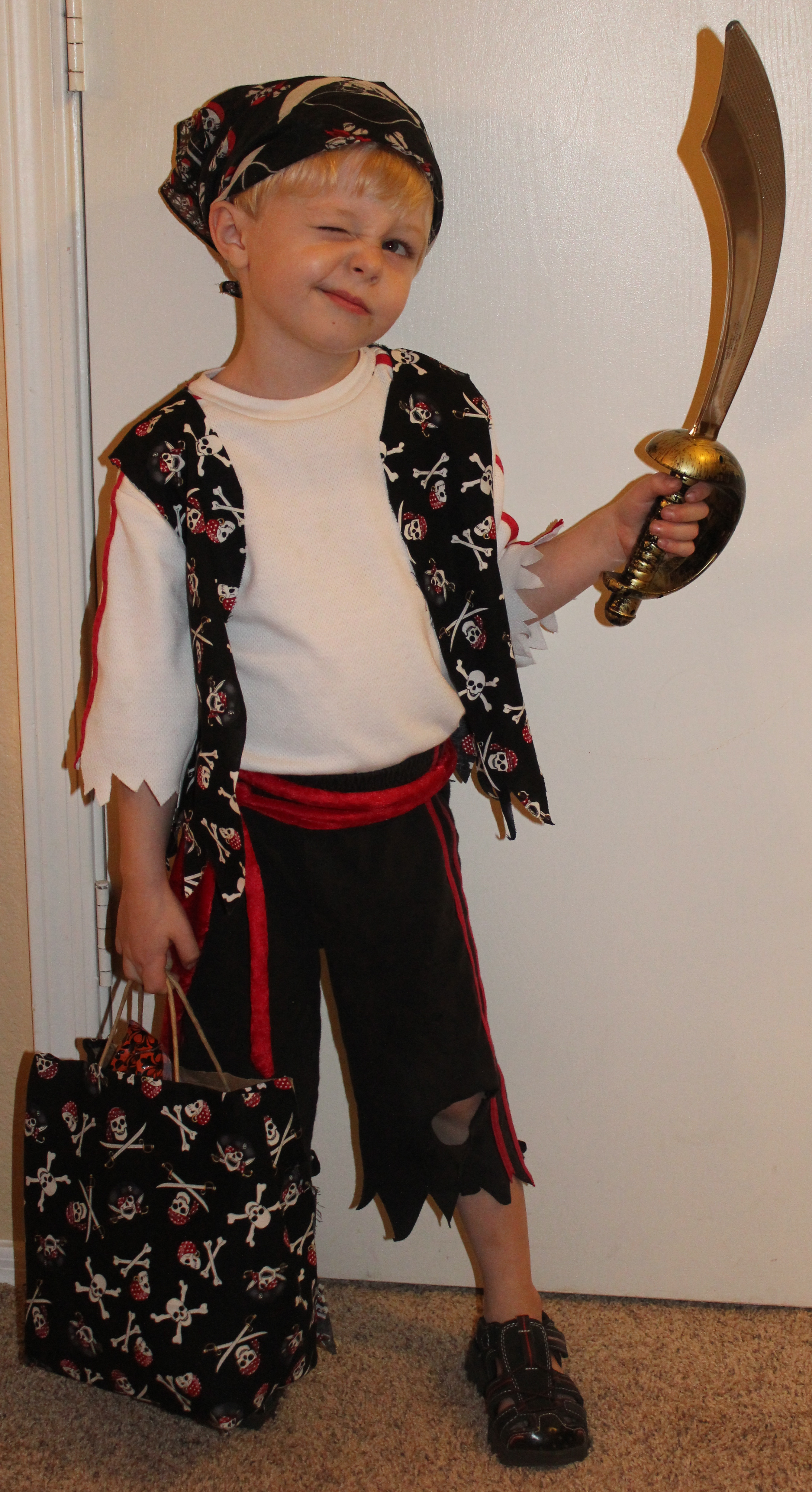 Best ideas about DIY Pirate Costume Boy
. Save or Pin Yo Ho Yo Ho A Pirate Halloween Now.