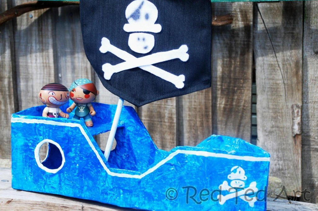 Best ideas about DIY Pirate Ship
. Save or Pin How to Make a DIY Pirate Ship Red Ted Art s Blog Now.