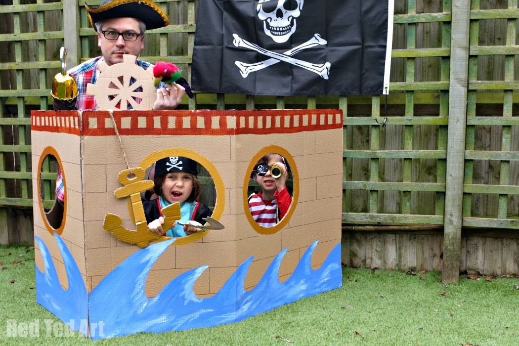 Best ideas about DIY Pirate Ship
. Save or Pin How to Make a Pirate Party Booth Now.