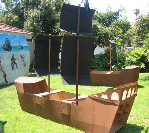 Best ideas about DIY Pirate Ship
. Save or Pin Build Pirate Ship Out Cardboard WoodWorking Projects & Plans Now.
