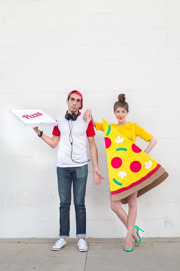 Best ideas about DIY Pizza Costume
. Save or Pin DIY Pizza Slice Delivery Boy Couples Costume Now.