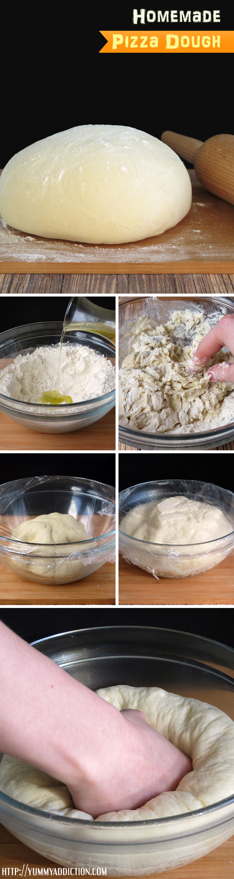 Best ideas about DIY Pizza Dough
. Save or Pin Homemade Pizza Dough Yummy Addiction Now.