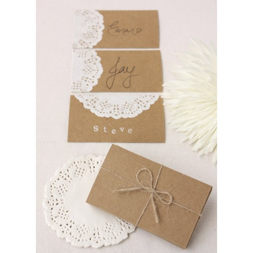 Best ideas about DIY Place Card
. Save or Pin 5 Unique DIY Wedding Place Cards Now.