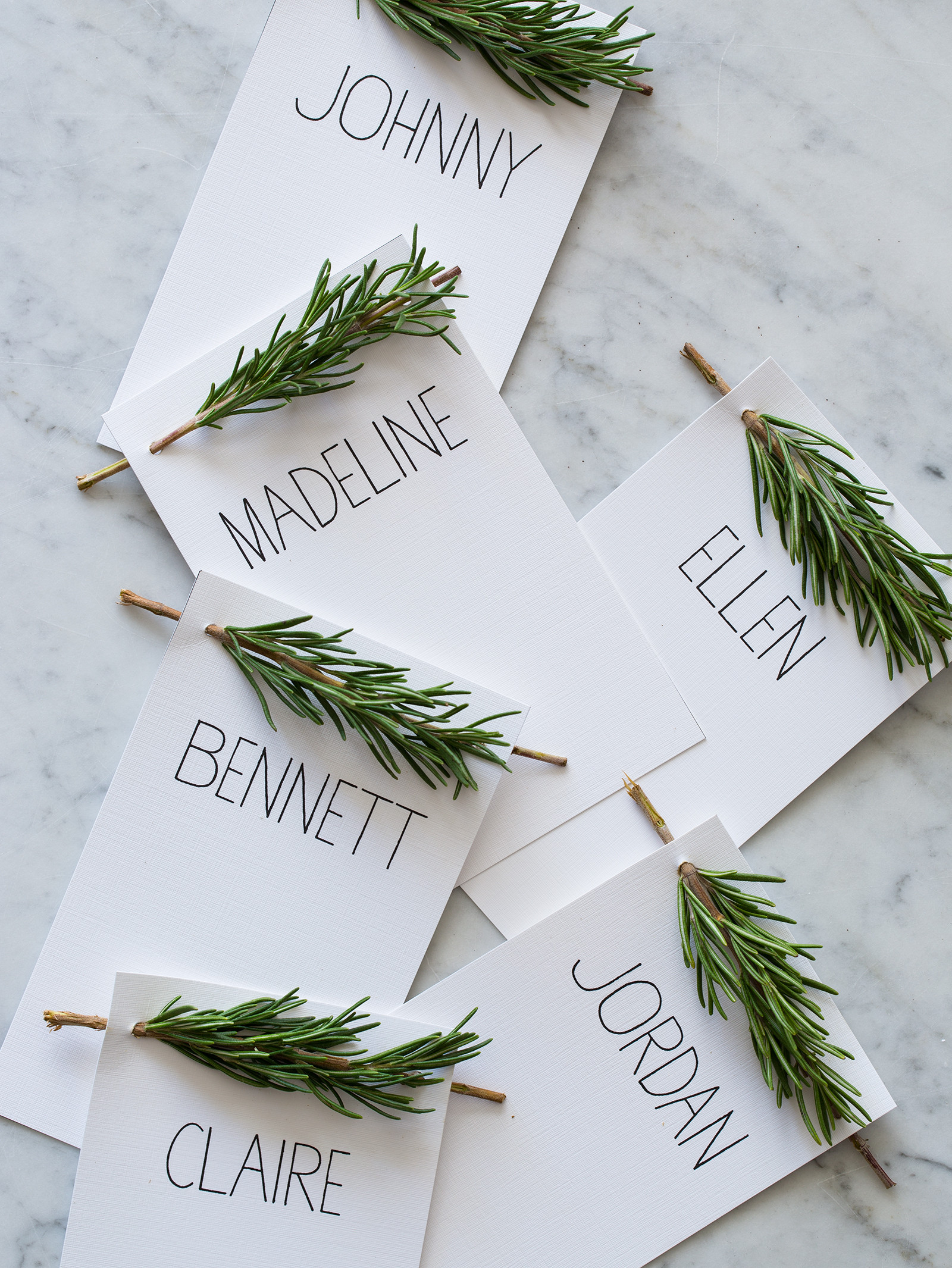 Best ideas about DIY Place Card
. Save or Pin Rosemary Sprig Place Cards DIY Place Cards Now.