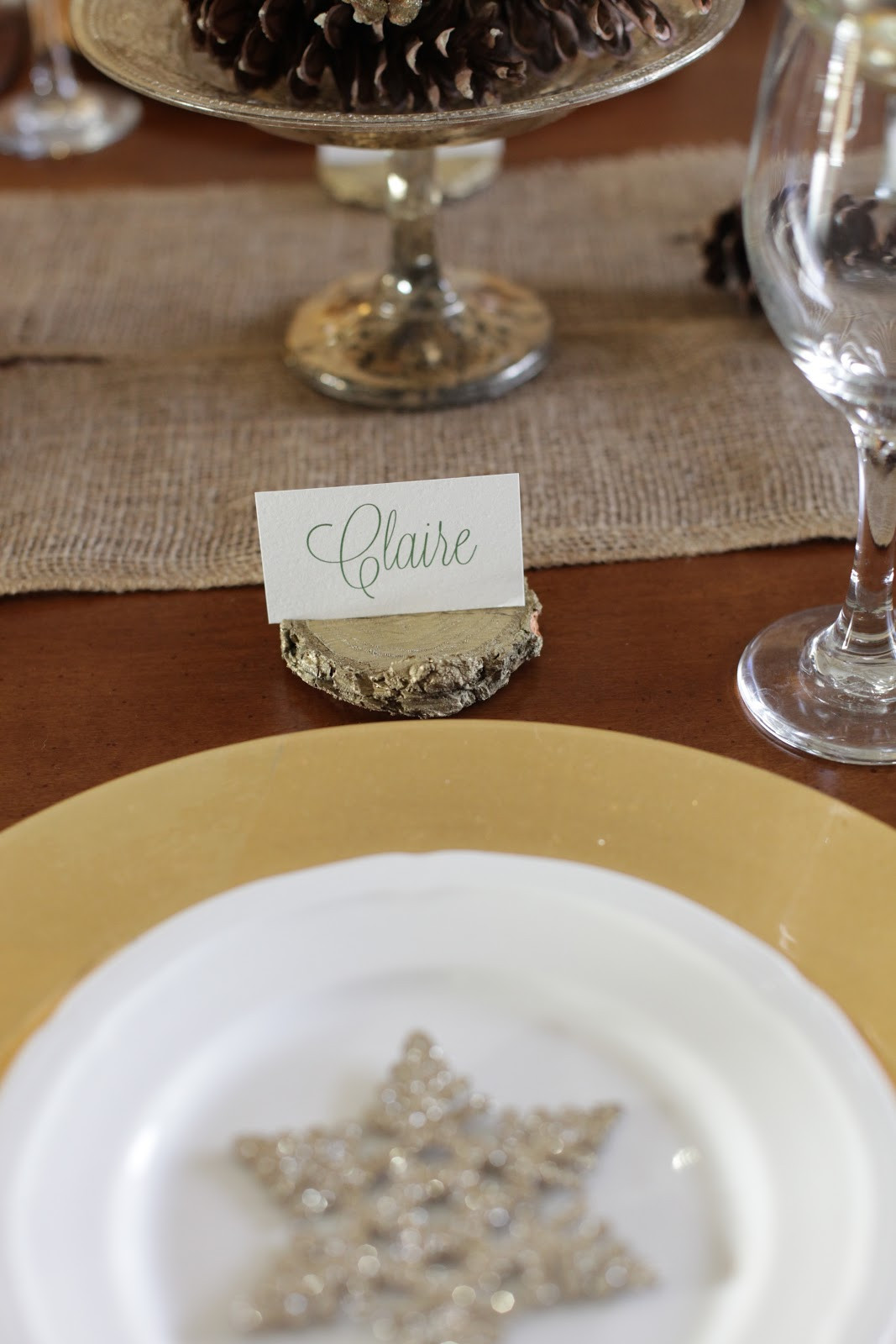 Best ideas about DIY Place Card Holder
. Save or Pin DIY Place Card Holders from Wood Chips Now.