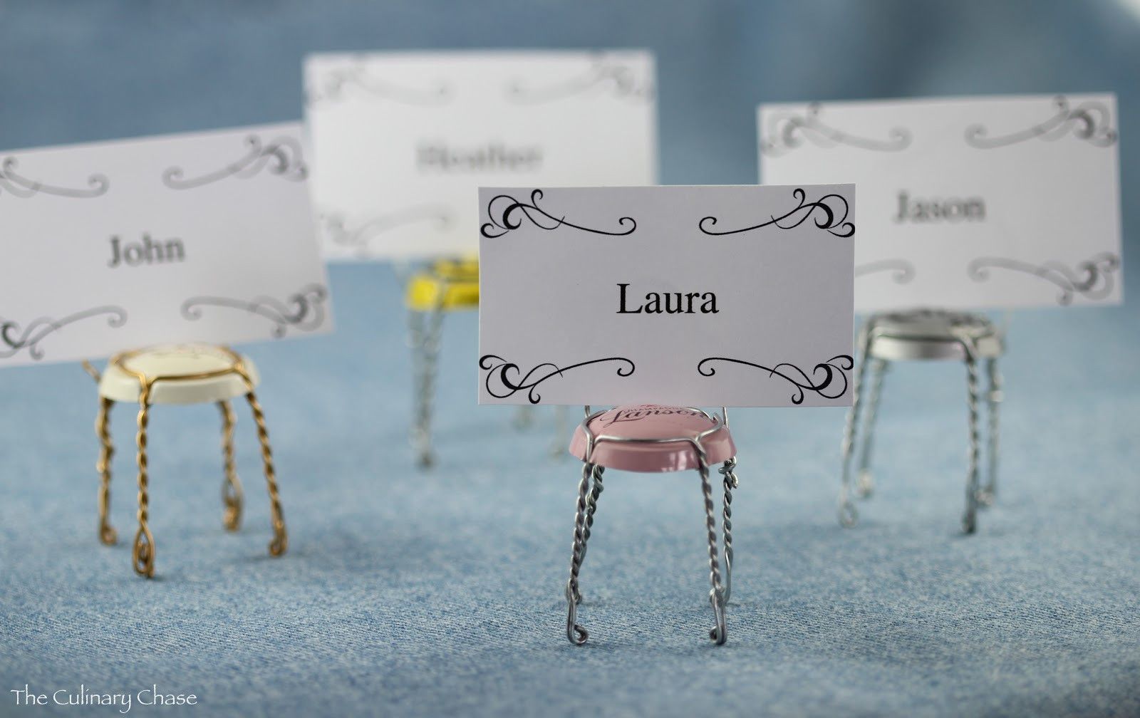 Best ideas about DIY Place Card Holder
. Save or Pin DIY Place Card Holders A Bit of Whimsy The Culinary Chase Now.