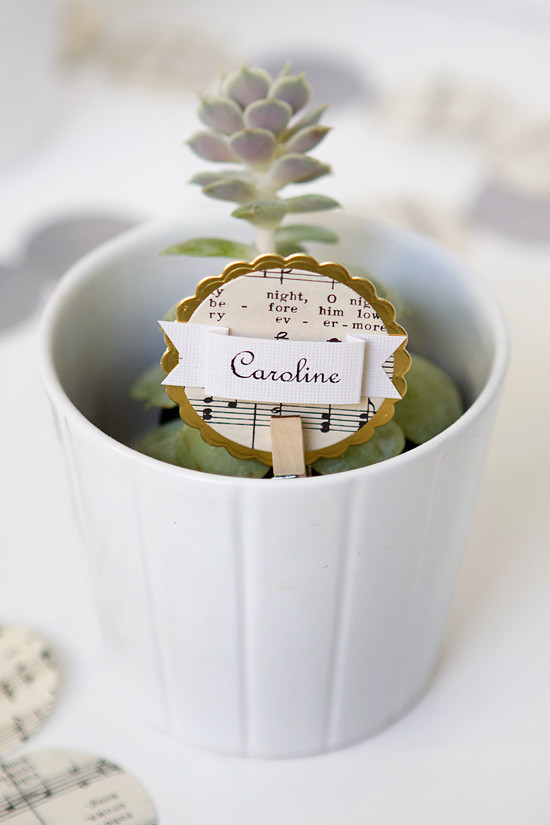 Best ideas about DIY Place Card
. Save or Pin DIY christmas place cards name cards… Now.