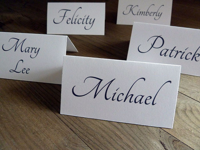 Best ideas about DIY Place Card
. Save or Pin DIY Wedding Place Card Ideas B&G Blog Now.