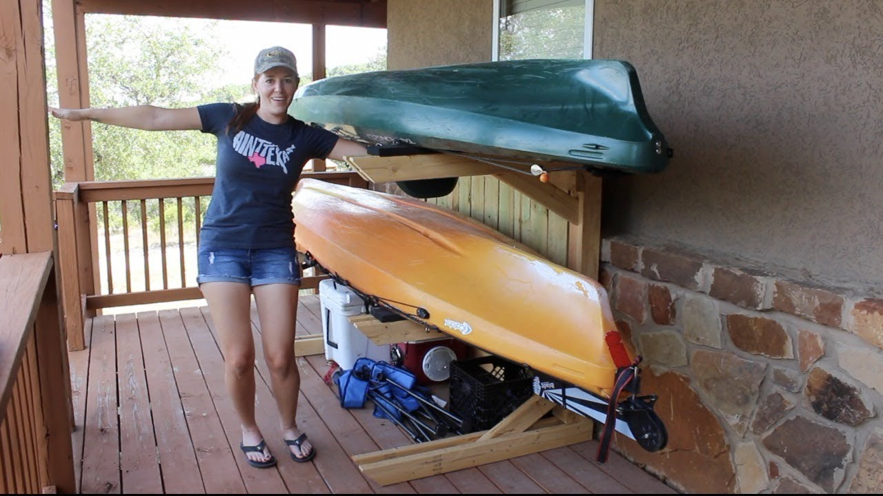 Best ideas about DIY Plan For A Wooden Canoe Rack
. Save or Pin Building a Kayak Rack Yak Rak Now.