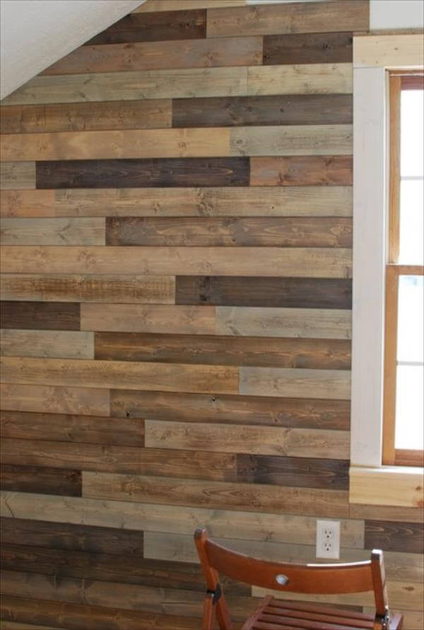 Best ideas about DIY Planked Walls
. Save or Pin DIY Pallet Wall Instructions Now.