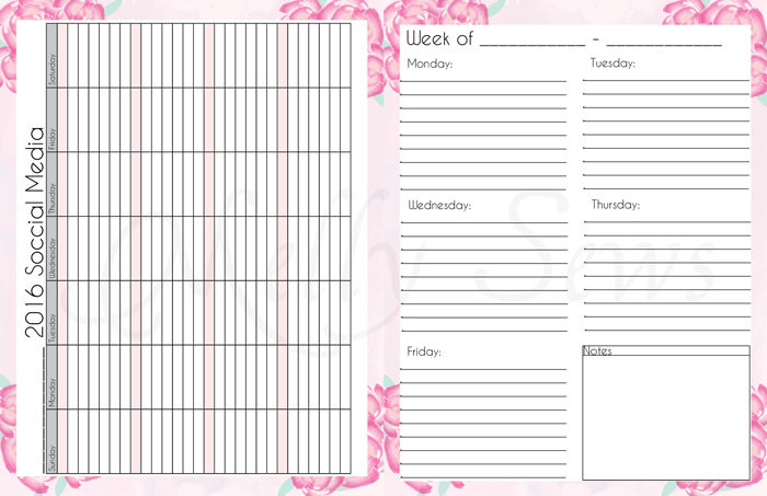 Best ideas about DIY Planner Pages
. Save or Pin 2016 DIY Planner Blog Planner Free Printable Pages Now.
