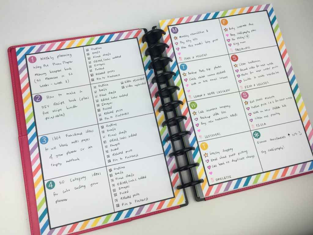 Best ideas about DIY Planner Printables
. Save or Pin How to make a weekly planner in shop step by step Now.