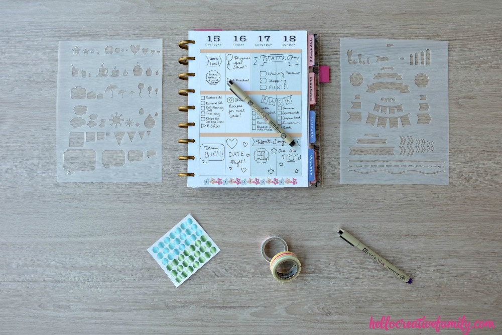Best ideas about DIY Planner Templates
. Save or Pin How To Make DIY Planner Stencils Perfect for Happy Now.