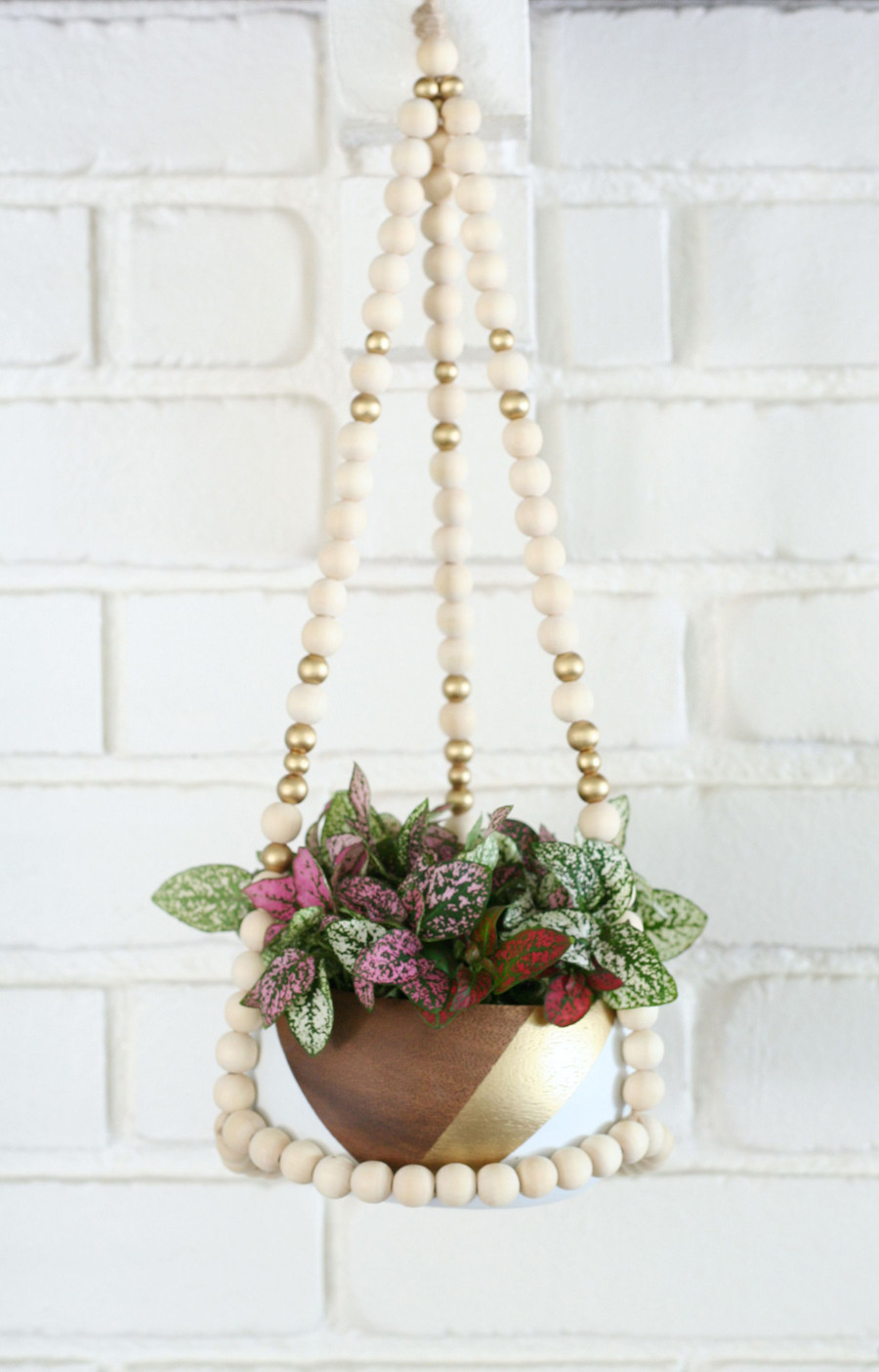 Best ideas about DIY Plant Hanger
. Save or Pin DIY Beaded Plant Hanger Now.