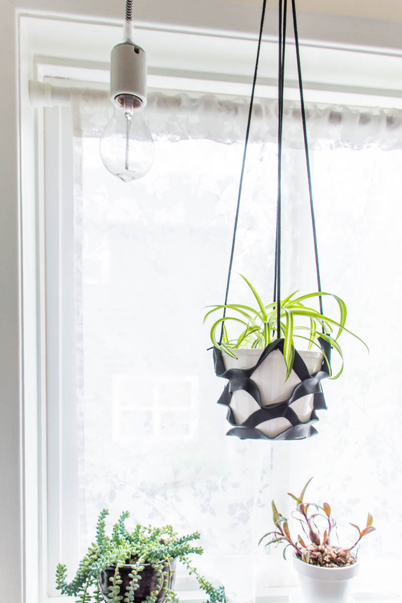 Best ideas about DIY Plant Hanger
. Save or Pin DIY Leather Plant Hanger Now.