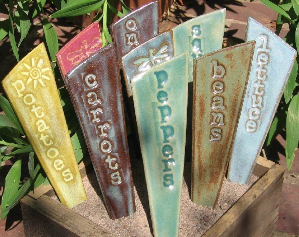 Best ideas about DIY Plant Markers
. Save or Pin DesiKalakar Plant Markers DIY Collection Now.