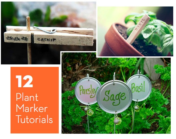 Best ideas about DIY Plant Markers
. Save or Pin Roundup 12 DIY Plant Marker Tutorials Curbly Now.