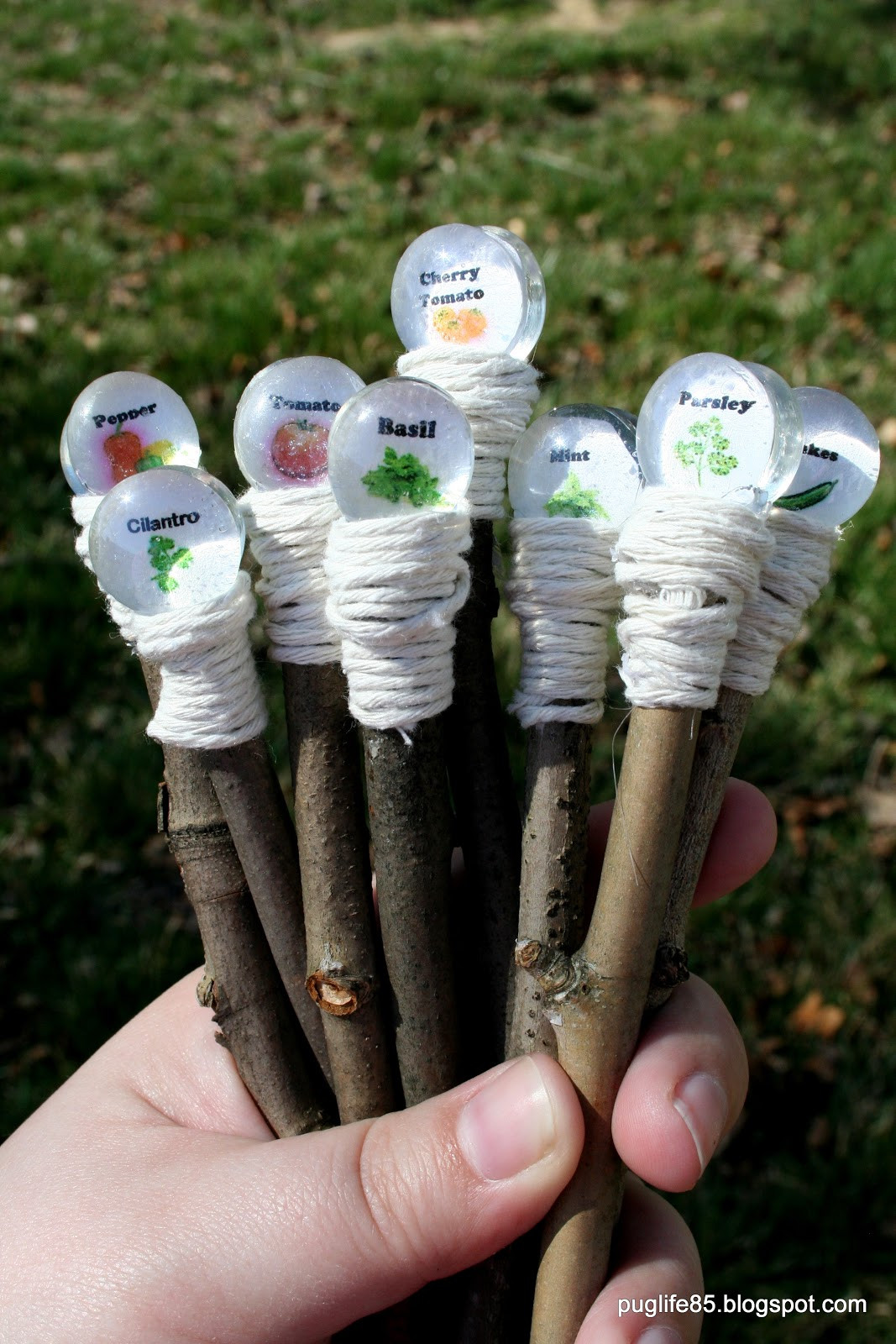 Best ideas about DIY Plant Markers
. Save or Pin Pug Life DIY Plant Markers Now.