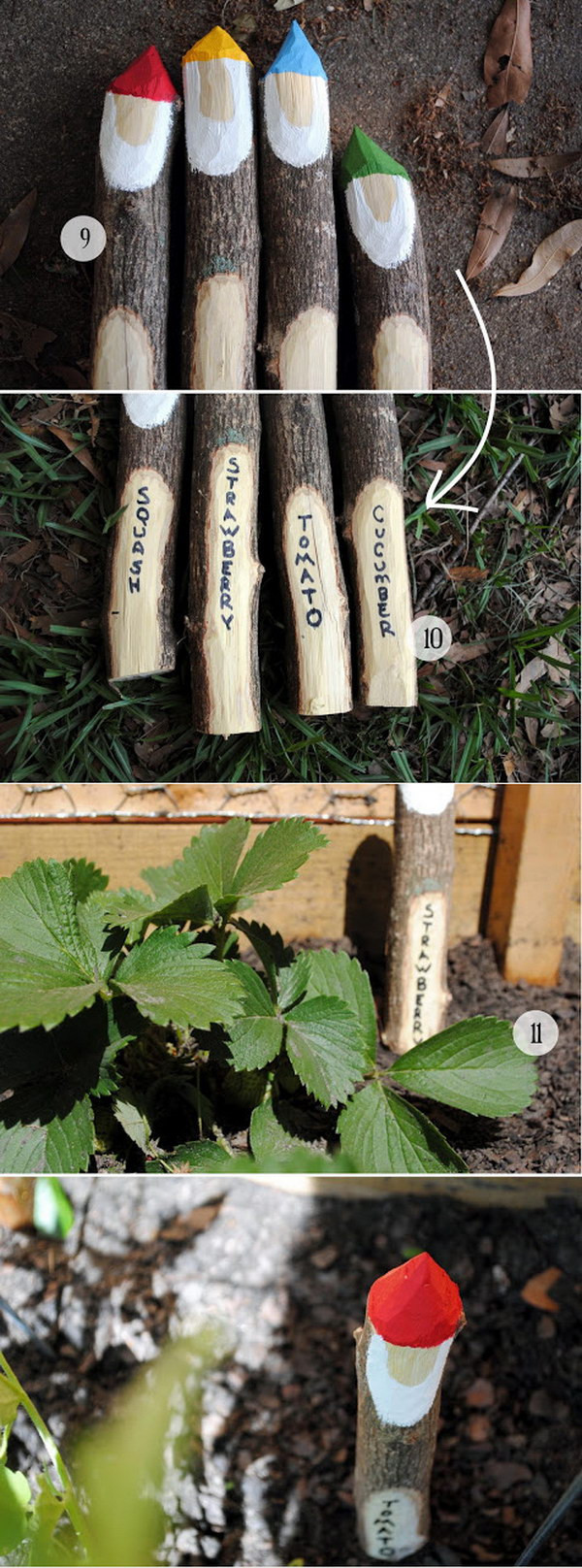 Best ideas about DIY Plant Markers
. Save or Pin 30 DIY Plant Label & Marker Ideas For Your Garden Hative Now.