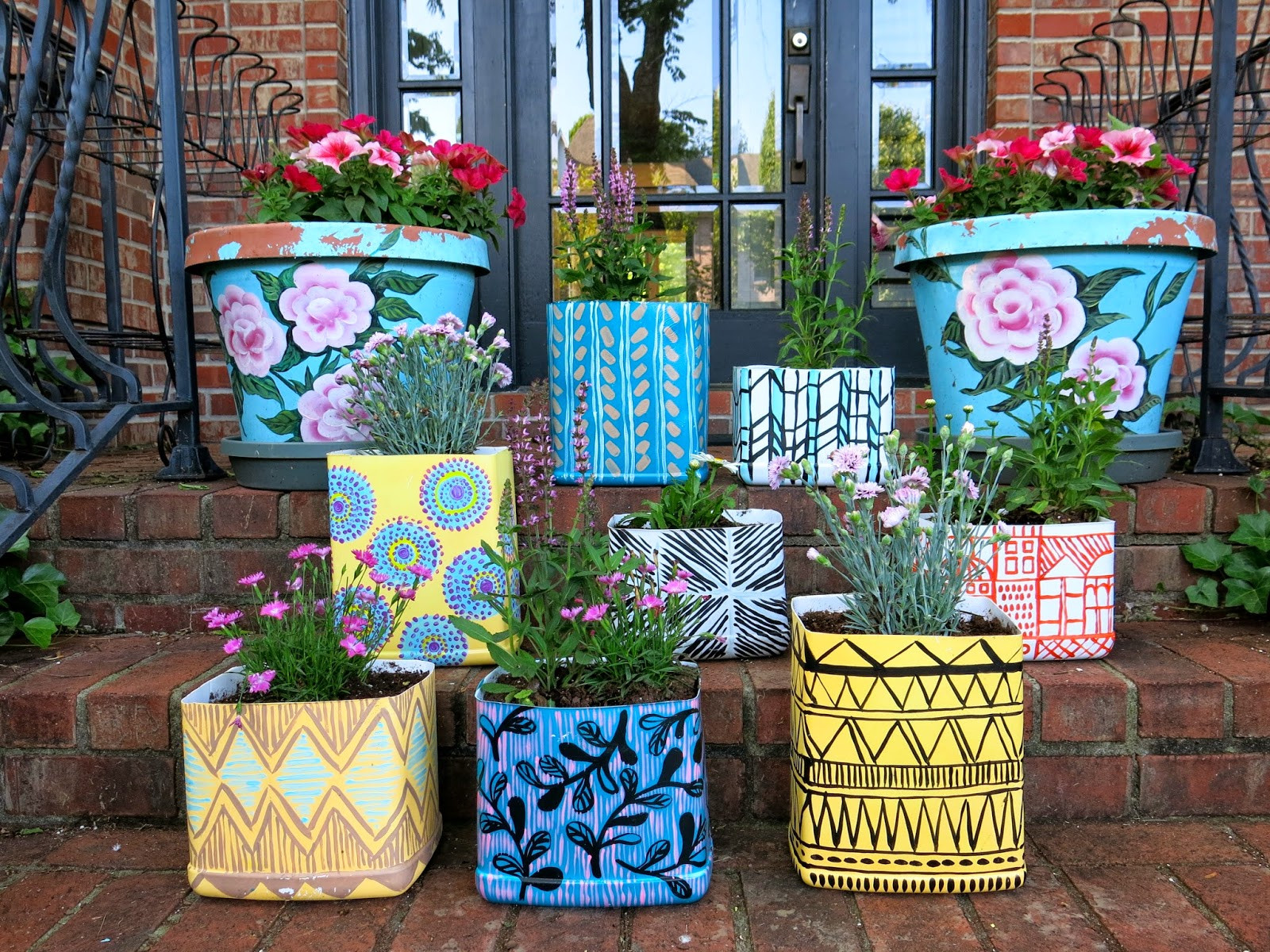 Best ideas about DIY Plant Pots
. Save or Pin Cassie Stephens DIY Kitty Litter Containers to Pattern y Now.