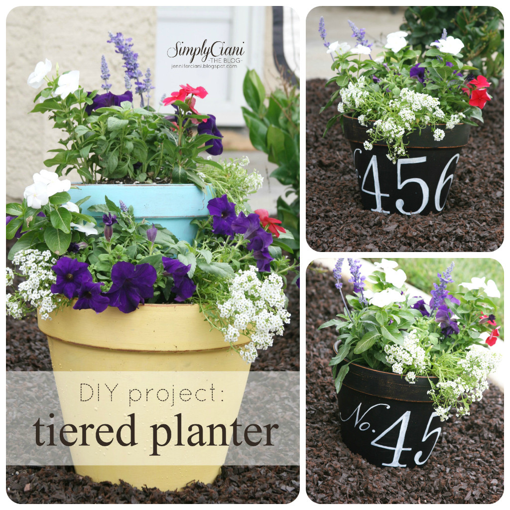 Best ideas about DIY Plant Pots
. Save or Pin DIY tiered terracotta planter & address flower pot Now.