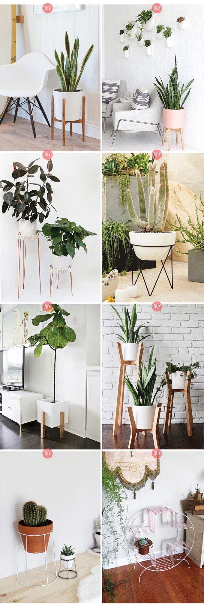 Best ideas about DIY Plant Stands
. Save or Pin DIY or BUY Plant Stands I Spy DIY Now.