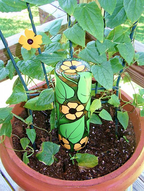 Best ideas about DIY Plant Waterer
. Save or Pin DIY Garden Art Plant Waterer Project by DecoArt Now.