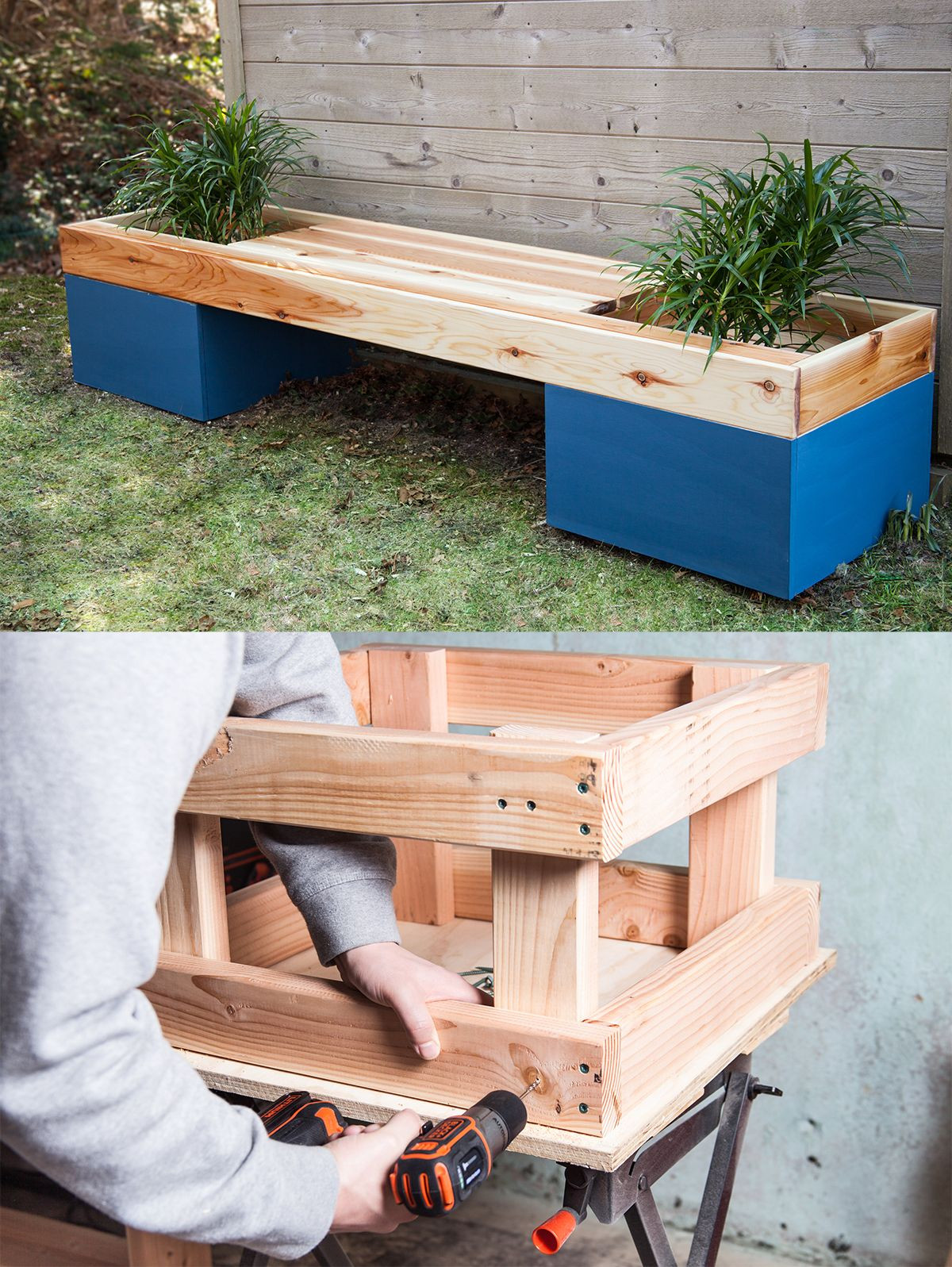 Best ideas about DIY Planter Bench
. Save or Pin How to Build a Planter Bench Now.