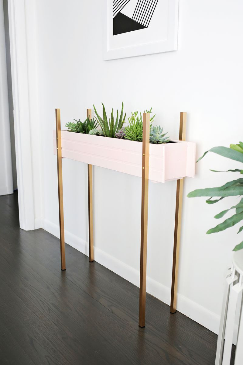 Best ideas about DIY Planter Stand
. Save or Pin Skinny Planter Stand DIY – A Beautiful Mess Now.