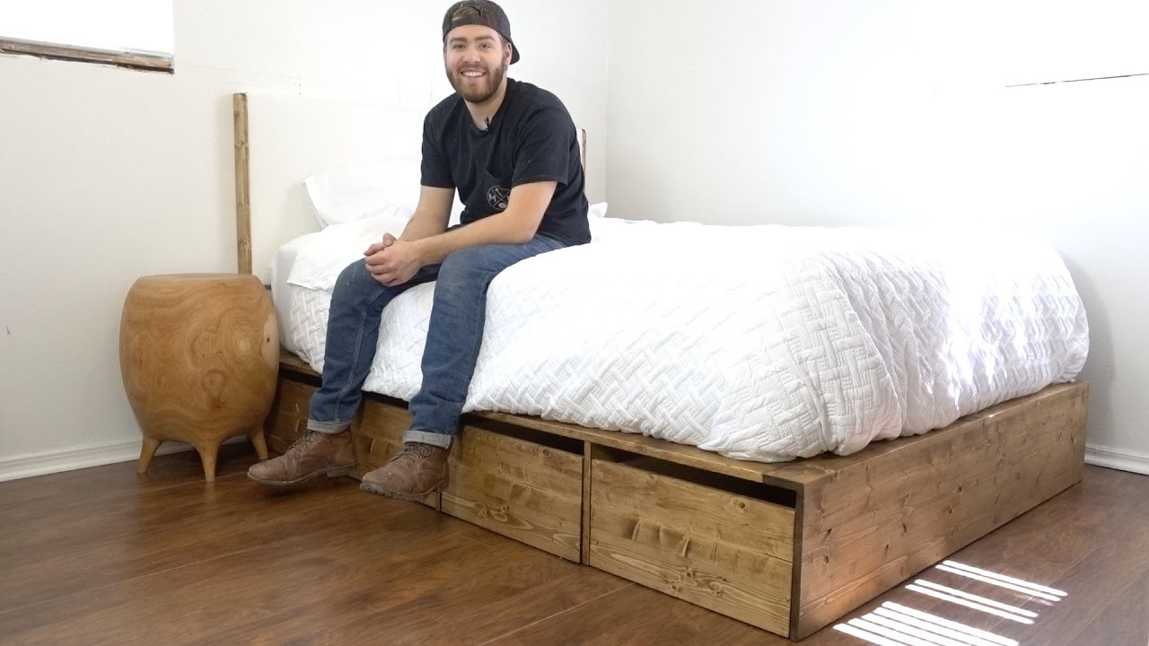 Best ideas about DIY Platform Bed With Storage
. Save or Pin DIY Modern Platform Bed With Storage Modern Builds Now.
