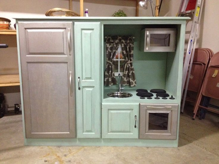 Best ideas about DIY Play Kitchen From Entertainment Center
. Save or Pin Pin by Mary Peterson on Flip it upside down and turn it Now.