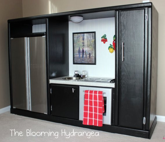 Best ideas about DIY Play Kitchen From Entertainment Center
. Save or Pin DIY Entertainment Center Into a Play Kitchen Now.