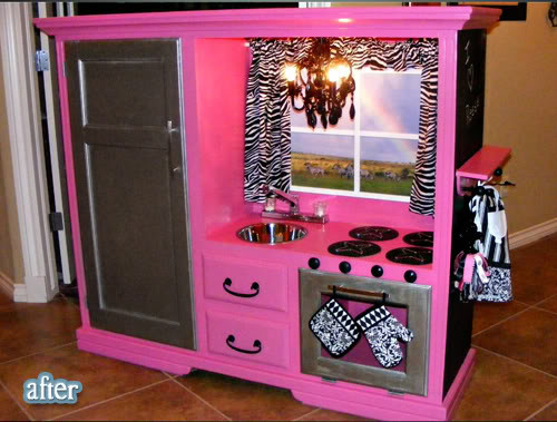 Best ideas about DIY Play Kitchen From Entertainment Center
. Save or Pin How to Make a DIY Play Kitchen Part 1 Selection and Prep Now.