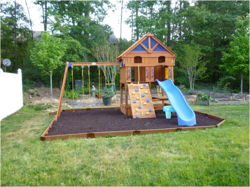 Best ideas about DIY Playground Plans
. Save or Pin DIY Swing Sets And Slides For Amazing Playgrounds Now.